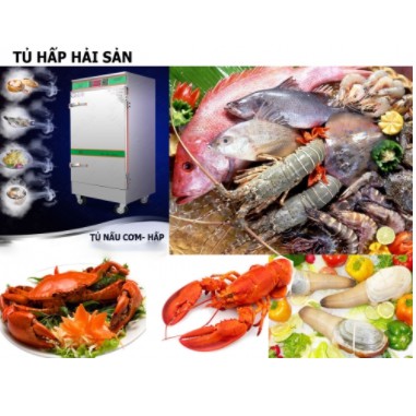 Tủ nấu cơm 12 khay dùng gas