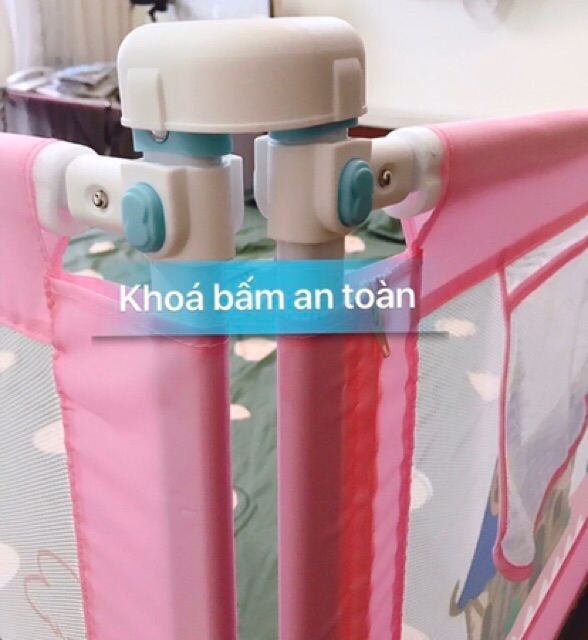 Thanh chắn giường 2m2/ 2m/ m8/ m6/ m5 cao 82cm