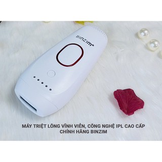 Máy triệt lông cầm tay cao cấp BINZIM, công nghệ IPL, triệt vĩnh viễn