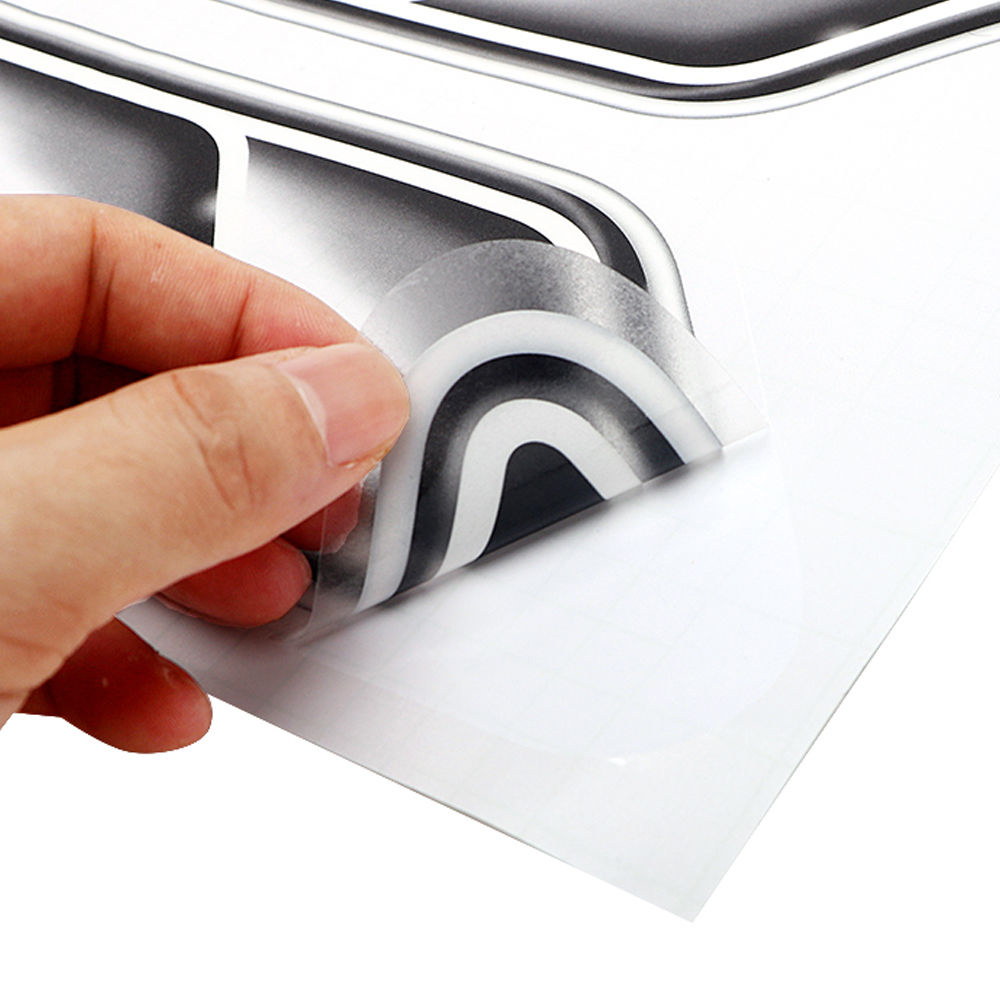 Miếng Dán Hình Cá Mập Đen 3D Chống Thấm Nước Trang Trí Xe Hơi Độc Đáo