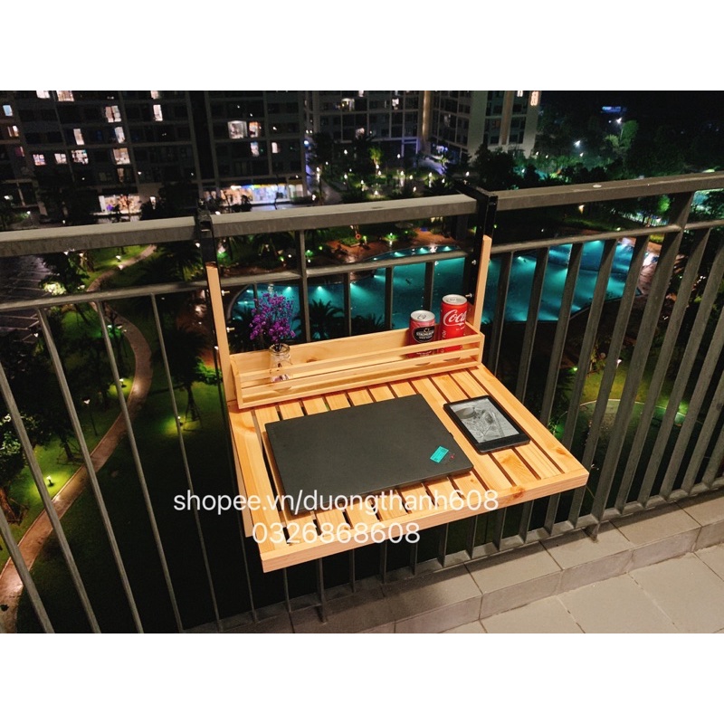 BÀN TREO BAN CÔNG (ẢNH SHOP CHỤP)