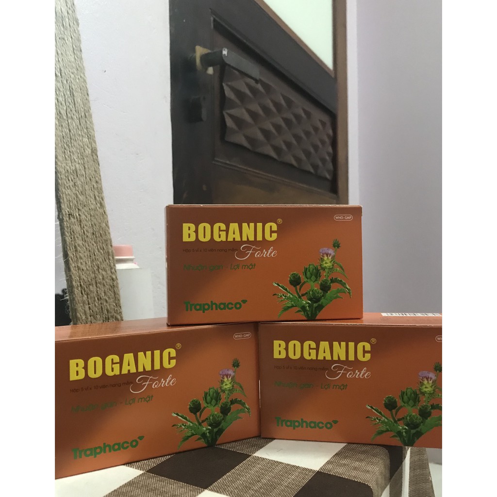 Boganic Forte Traphaco (viên nang mềm) Nhuận gan-Lợi mật