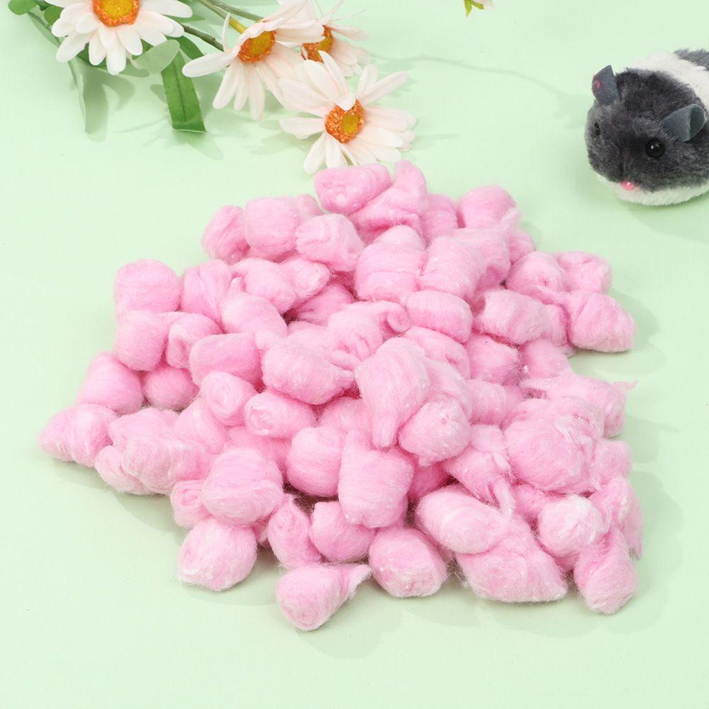 Set 1 / 100 Túi Cotton Nhỏ Xinh Nhiều Màu Dễ Thương Cho Lồng Nuôi Chuột Hamster