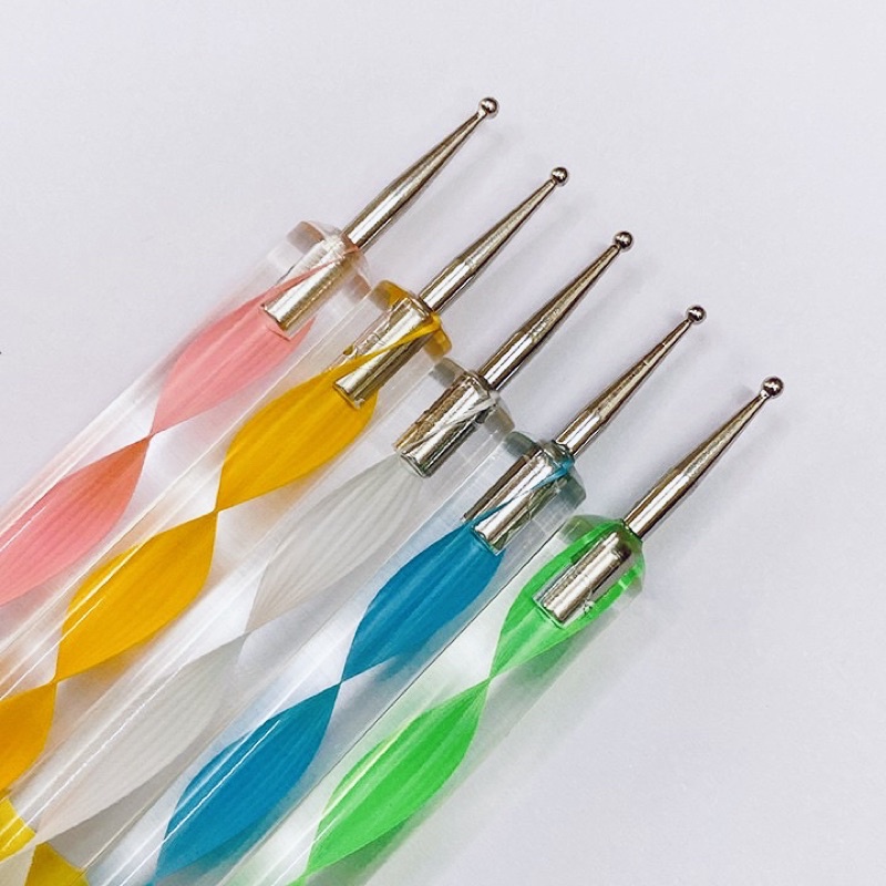 Phụ kiện nail giá rẻ bút chấm bi nail 2 đầu dùng trang trí móng VUA SƠN AS