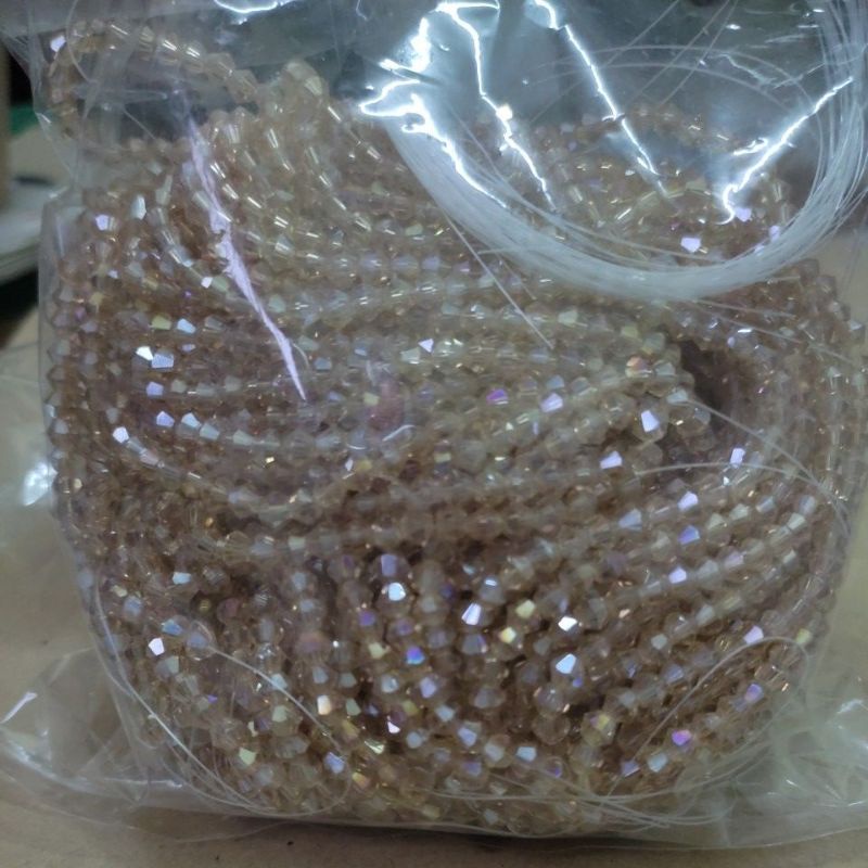 10 dây pha lê thoi 4mm
