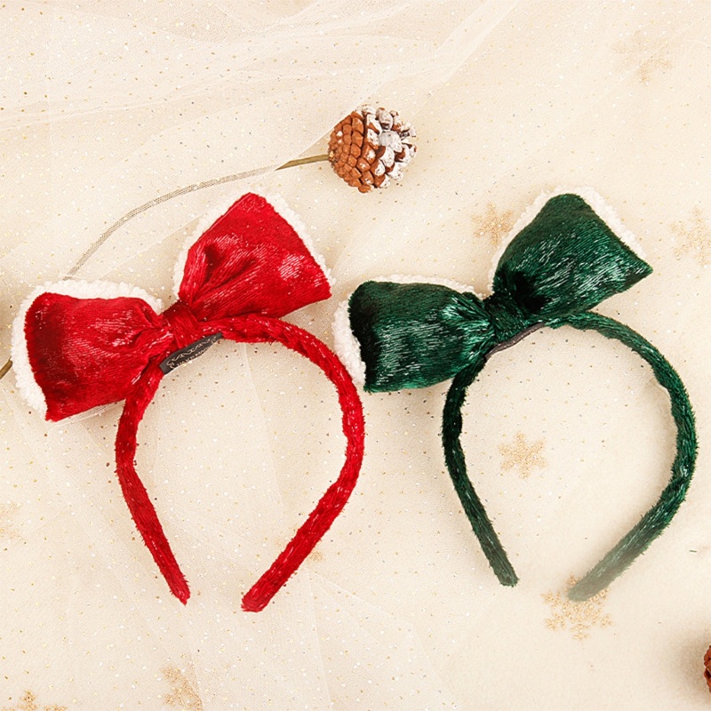 Kẹp Tóc Nơ Vải Nhung Xinh Xắn Dành Cho Nữ