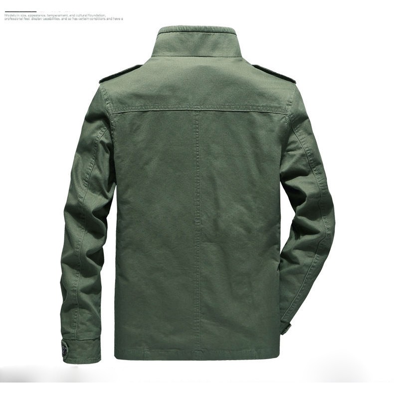 Áo khoác nam Áo khoát nam kaki chống nắng phối túi bao chất đẹp-A1052