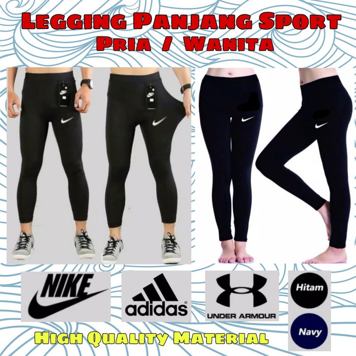 Quần Legging Nike Dài Tập Thể Thao Yoga Chạy Bộ Cho Nam Nữ