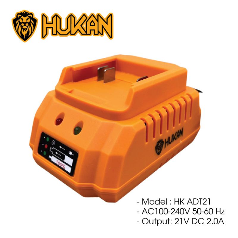 Sạc Pin HuKan Chính Hãng, Đế Sạc Pin 21V, Sạc Pin Chân Phổ Thông