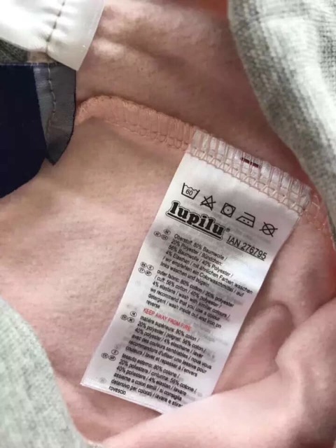 Bộ nỉ LUPILUU bé gái