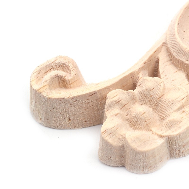 1 phụ kiện trang trí nội thất bằng gỗ chạm khắc họa tiết cổ điển kích thước 18 * 8cm | BigBuy360 - bigbuy360.vn