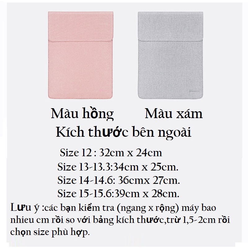 Túi chống sốc thời trang cho Macbook.Brinch
