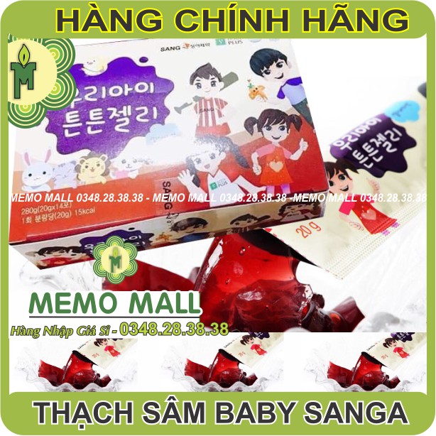 dts1922 HỒNG SÂM BABY SANGA HÀN QUỐC