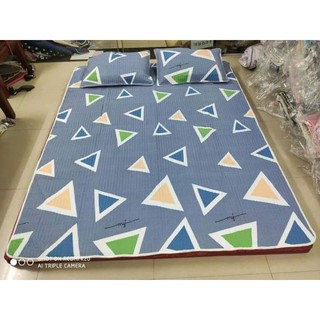 Set thảm chiếu cotton đũi siêu đẹp