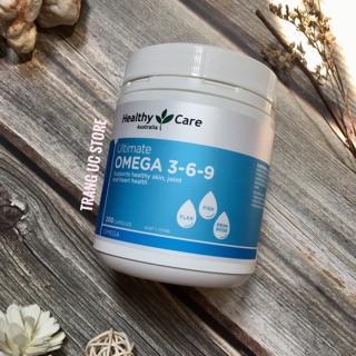 ( Mẫu mới) Omega 369 Healthycare Ultimate Omega 3-6-9 Úc 200v