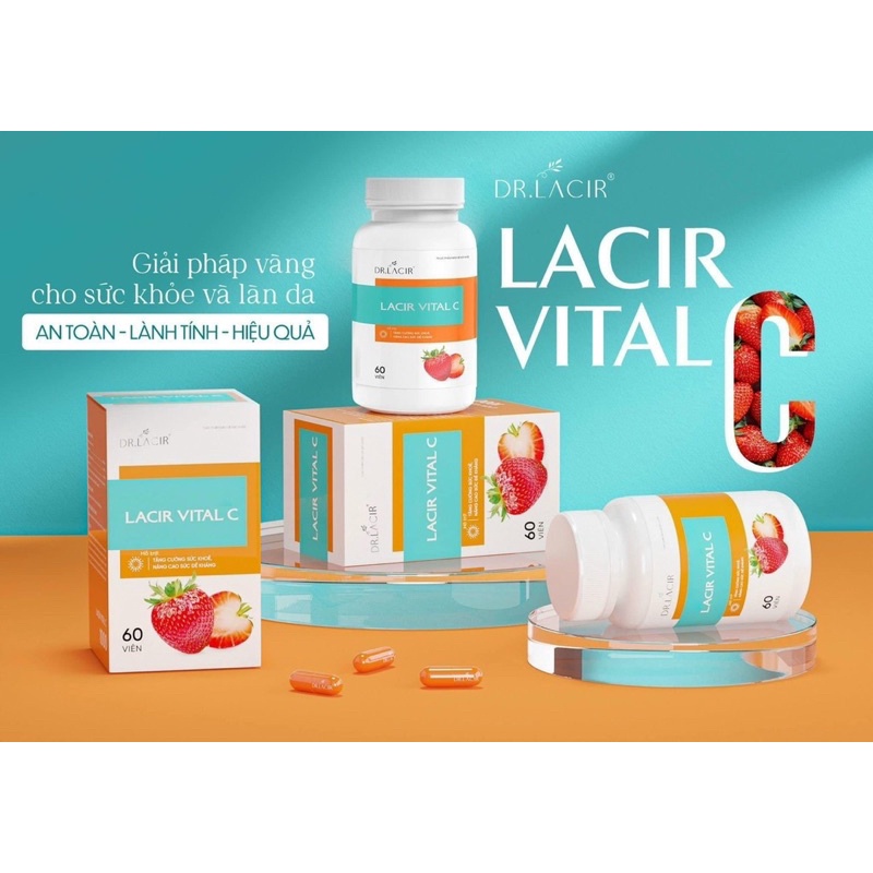 Vitamin c dr lacir vital C dr lacir tăng đề kháng giúp sáng mờ thâm nám