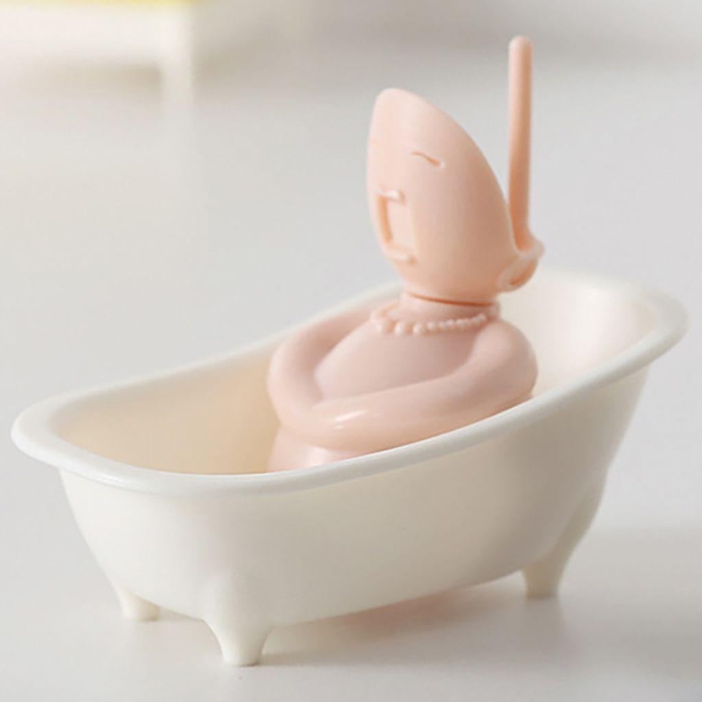 YIYU 1 Giá Đỡ Cọ Rửa Bát Đĩa Hình Bồn Tắm Thiết Thực Tiện Lợi TYLER1