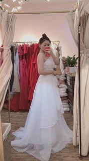 Đầm cúp ngực