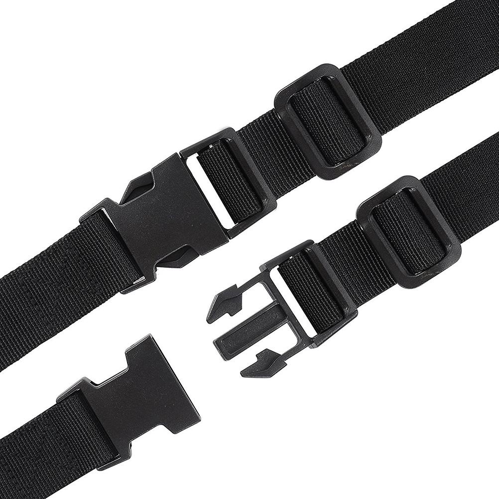 [double]4 Pcs Outdoor Strap Buckle Packing Straps Adjustable Belt Nylon Binding Strap with Buckle Luggage Strap for