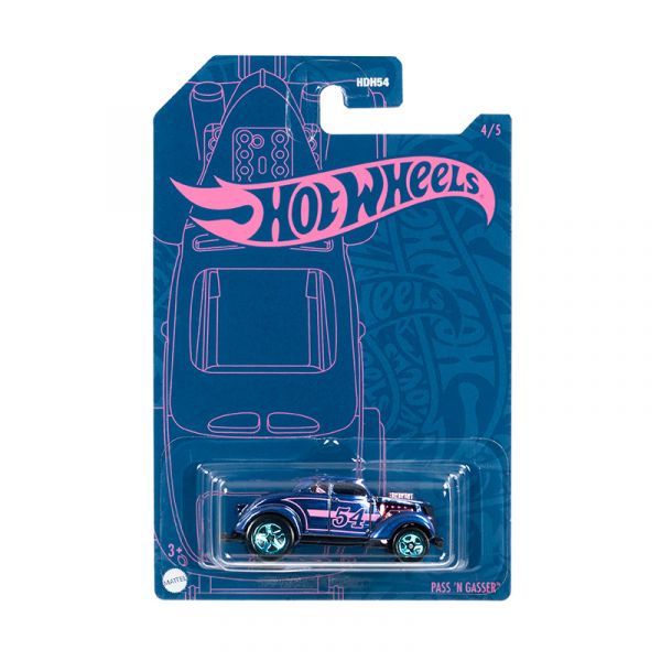 Xe mô hình Hot Wheels 1/64 Siêu xe HW phiên bản ngọc trai - PASS N GASSER