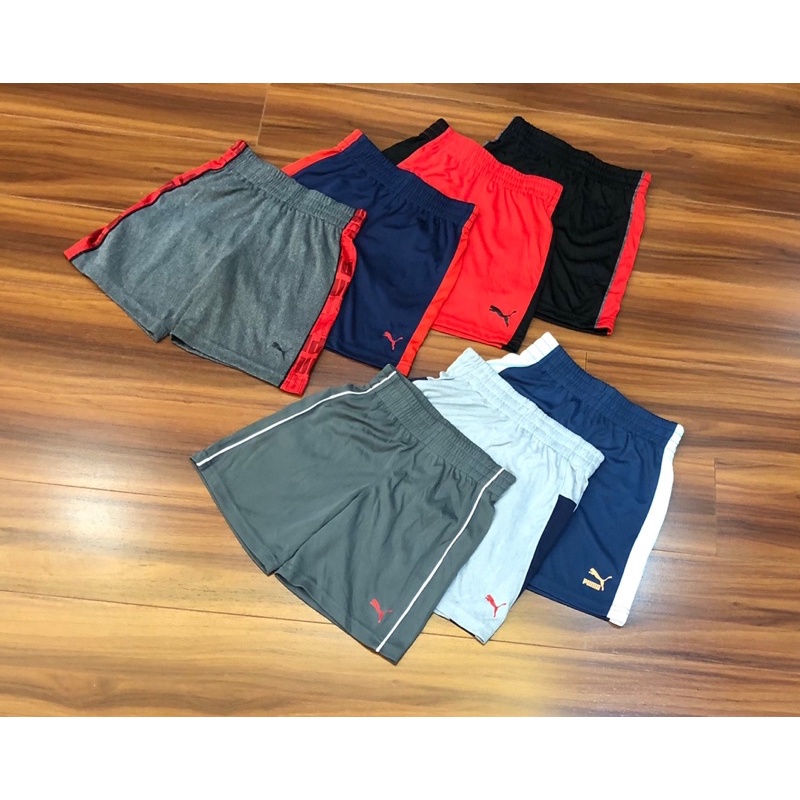 Set 3 quần short thể thao Puma VNXK bé trai 3-26kg