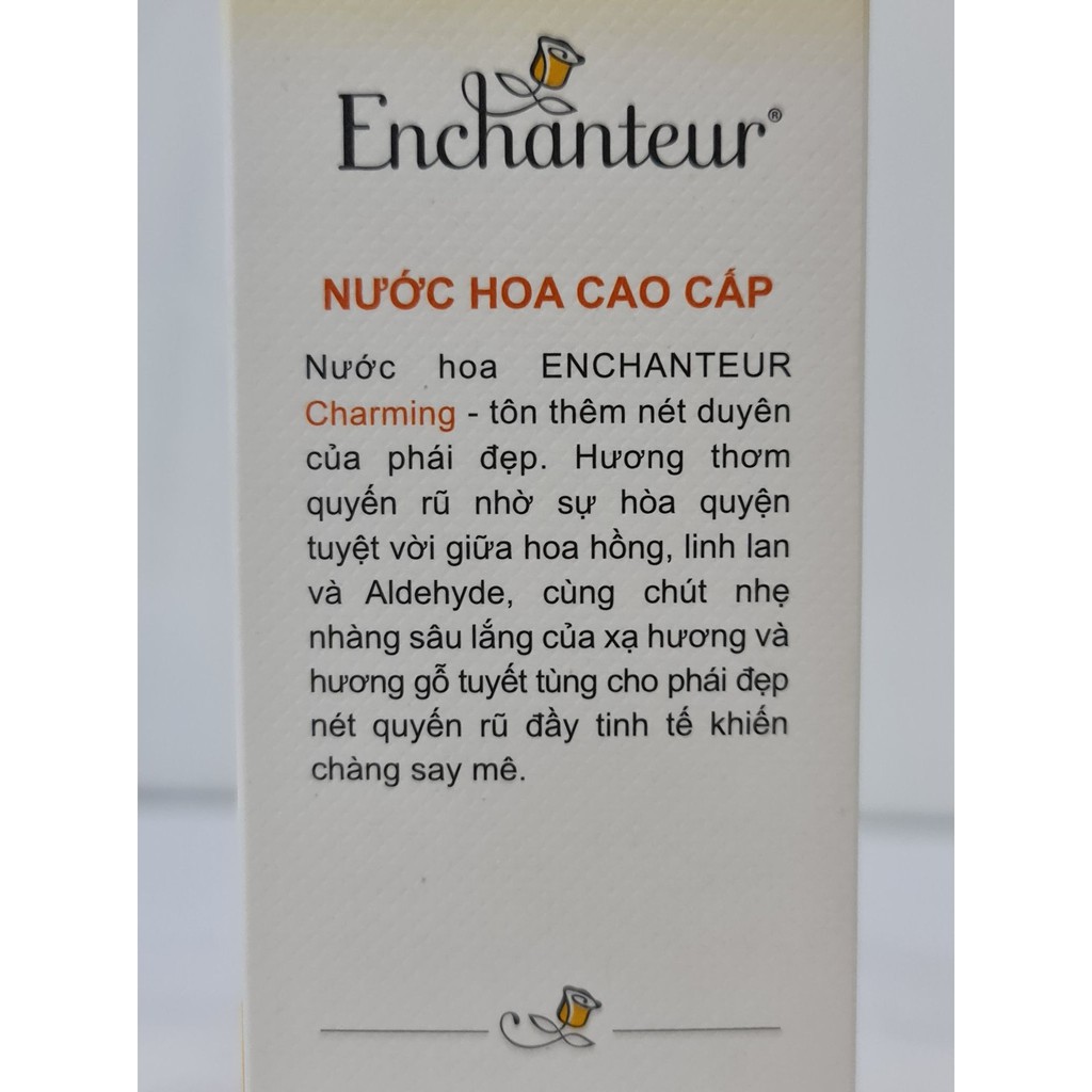 Nước Hoa Cao Cấp Enchanteur Charming 50ml
