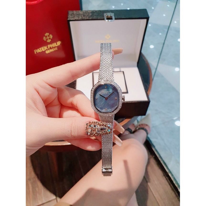 Đồng hồ nữ cao cấp, đồng hồ đeo tay nữ PA-TEK PHI-LIP full fox thiết kế thanh mảnh siêu sang chảnh, quý phái dành cho nữ