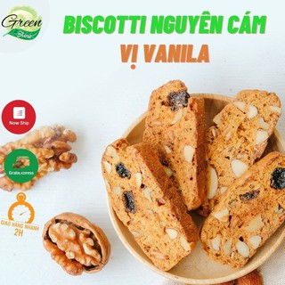 Bánh Ăn Kiêng, Bánh Biscotti Nguyên Cám Không Đường Eat Clean 250g