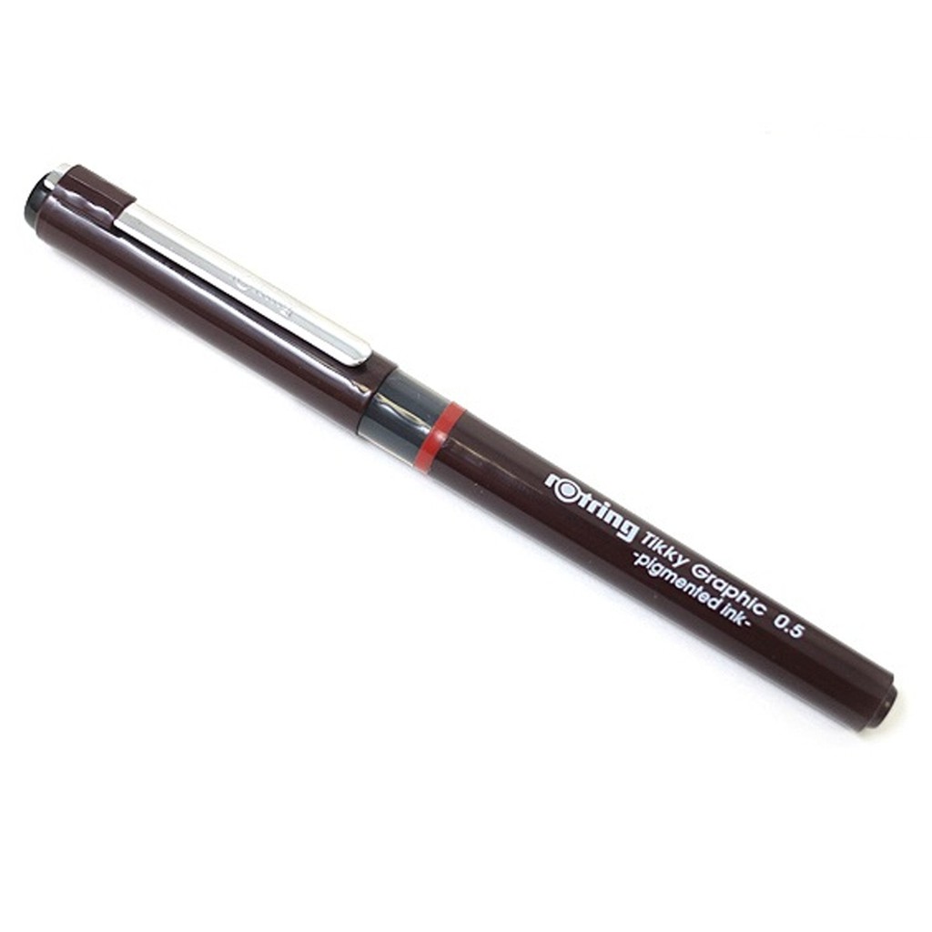 Bút lông kim chuyên dùng để vẽ phác thảo Rotring Tikky Graphic Fineliner (Cây lẻ)