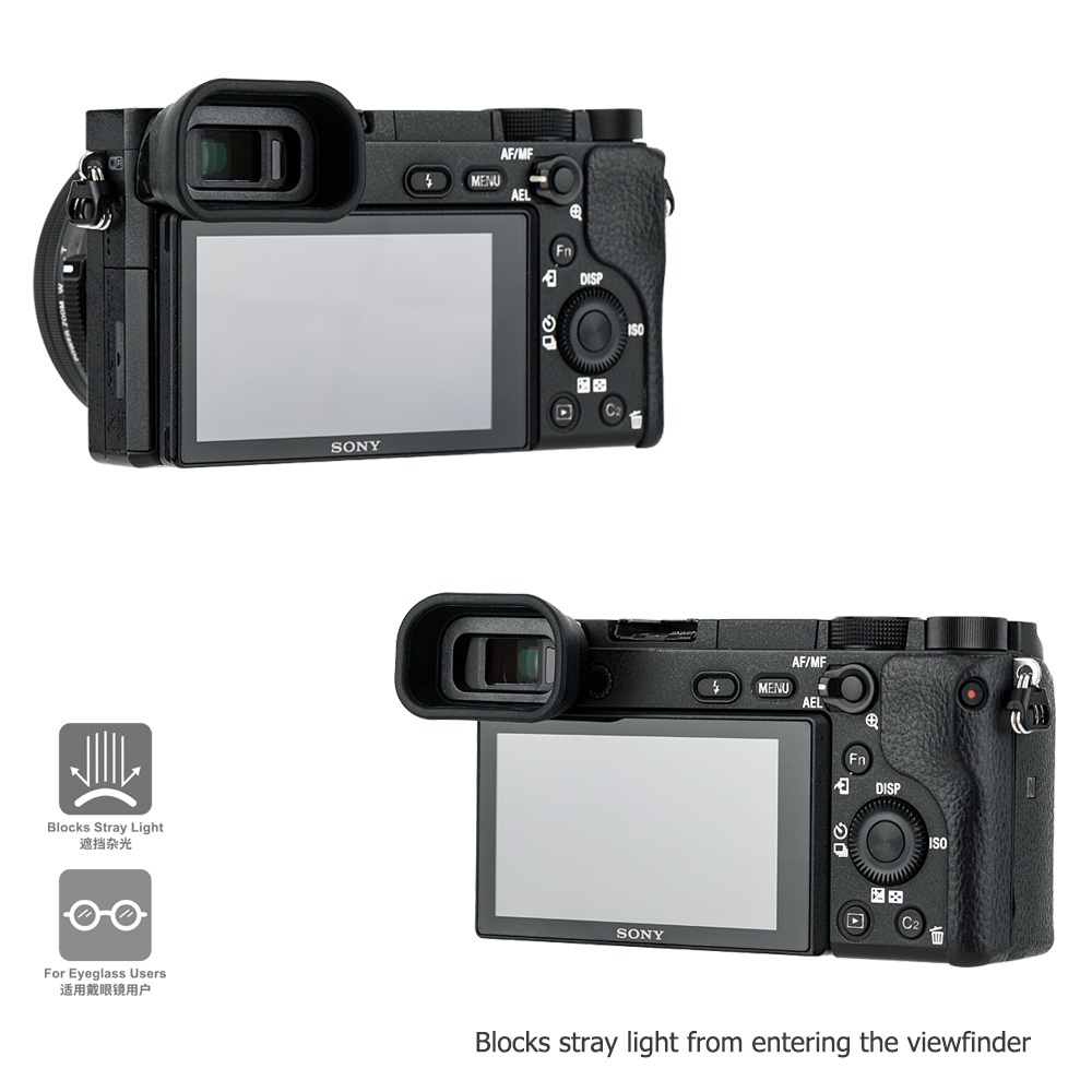 Kính Ngắm Ống Kính Dài FDA-EP10 Cho Máy Ảnh Sony A6000 A6100 A6300 NEX-7 NEX-6