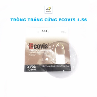 Tròng kính cận,loạn ECOVIS tráng cứng chống xước chiết xuất 1.56 giá bán theo cặp