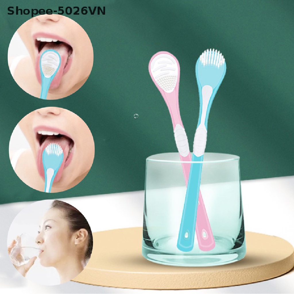 [Hàng mới về] Dụng cụ cạo lưỡi vệ sinh chăm sóc răng miệng