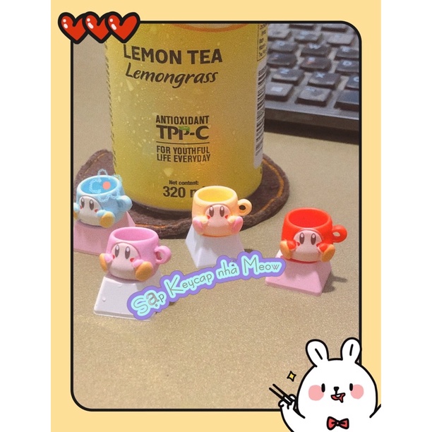 Keycap ly hoạt hình cute