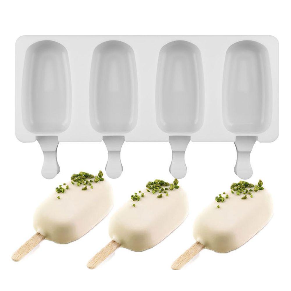 Khuôn Làm Kem / Tráng Miệng Bằng Silicone Tiện Dụng Cho Nhà Bếp