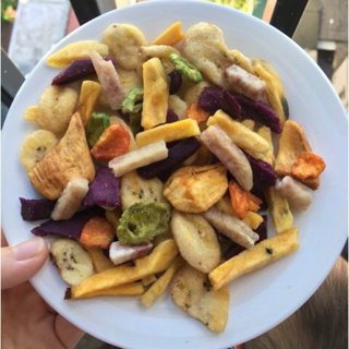  Combo 2kg thập cẩm sấy  Trái Cây Sấy hàng vụn  