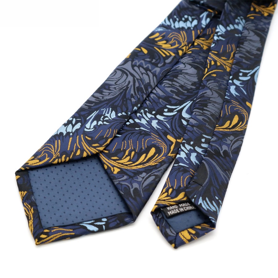 Cà Vạt Lụa 100% Kèm Khăn Tay Thời Trang Lịch Lãm Cho Nam