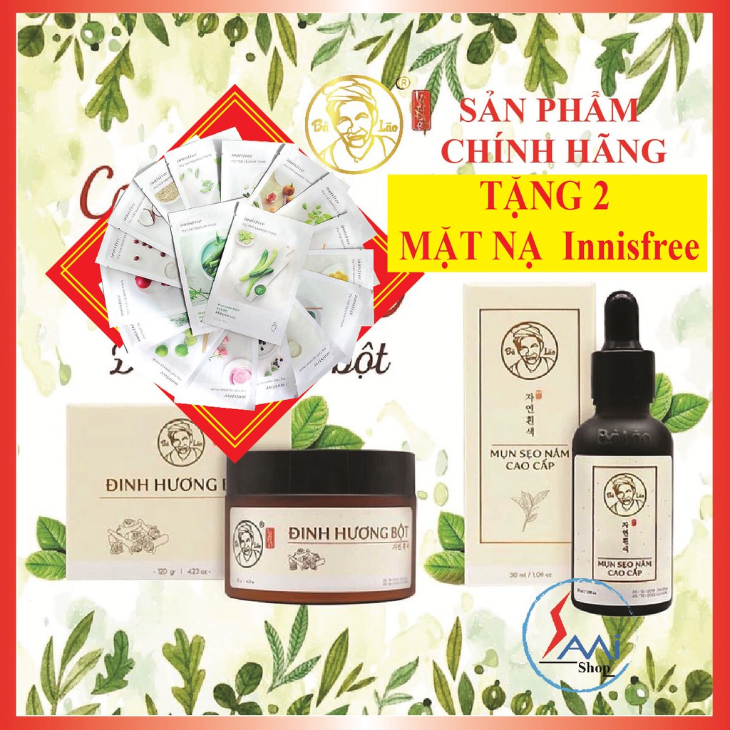 [Free Ship] Combo Giảm Mụn Cao Cấp Bã Lão