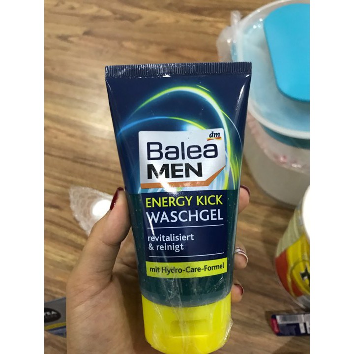 Sữa rửa mặt Balea Men Energy Kick 150ml