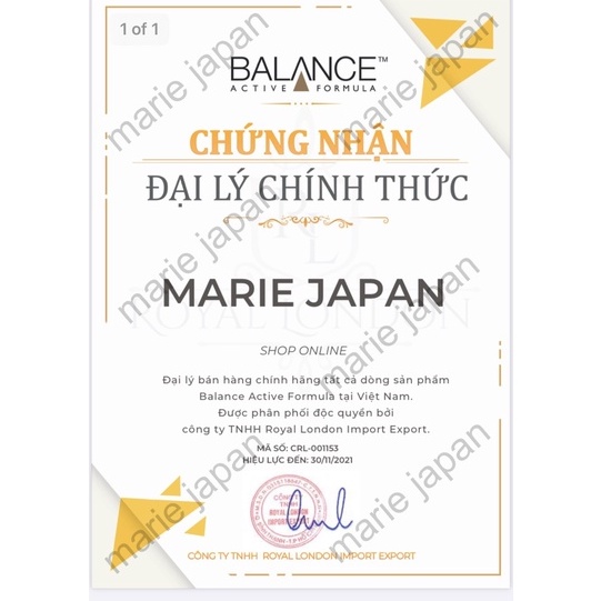 Tinh chất ngừa mụn mờ thâm Balance Niacinamide 15% Blemish Recovery 30ml