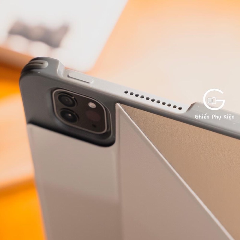 Bao Da Tomtoc USA Vertical Hỗ Trợ Sạc Không Dây Apple Pencil Dành Cho iPad Pro 11-12.9inch 2021