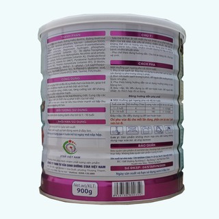 Sữa bột Viformilk Pedia phát triển não bộ, chiều cao và tăng cường sức đề kháng của trẻ - hộp 900g
