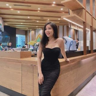 Đầm ống nhún (có mút ngực)