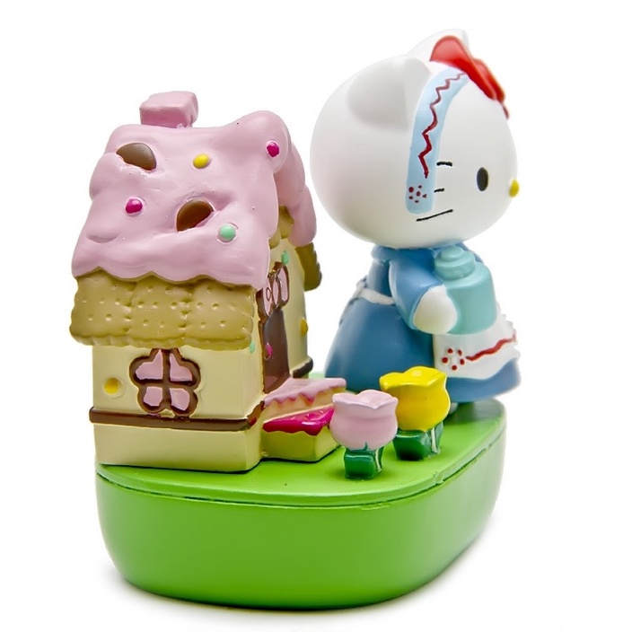 Mô Hình Búp Bê Mèo Hello Kitty Ngồi Trên Rừng Sâu Phiên Bản Hàn Quốc Sáng Tạo