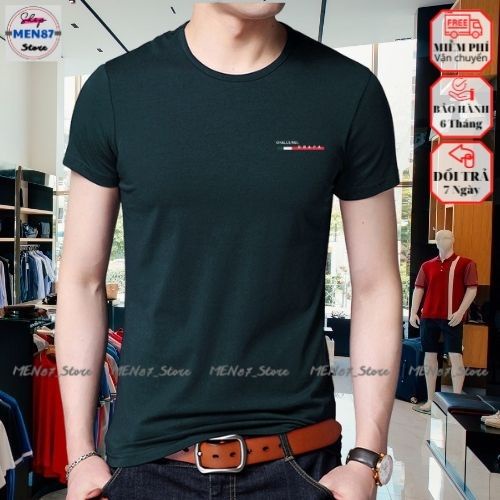 Big Sale Áo Thun Cổ Tròn Tay Ngắn Giá Rẻ Nhiều Màu Chất Cotton MEN87_Store