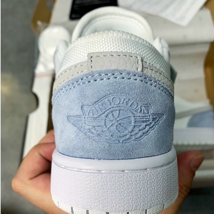 [kèm Video Thật] Giày Jordan Paris JD1 Cổ Thấp Gót Xanh, Giày Jordan 1 Low Thấp Cổ Nam Nữ bản đẹp 2021 | BigBuy360 - bigbuy360.vn