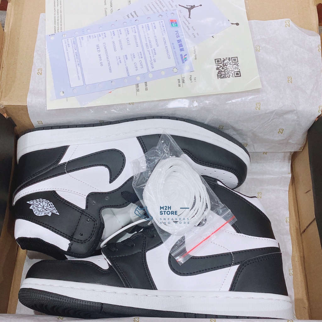 Giày Thể Thao Nam Nữ Sneaker Air Jordan 1 Cổ Cao PANDA, Nâu, Xanh, Xanh Loang Full Size | BigBuy360 - bigbuy360.vn