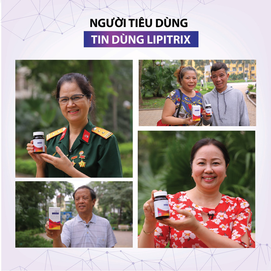 Viên Uống Thảo Dược Hỗ Trợ Giảm Cholesterol Trong Máu: Hoa Hòe, Muồng Trâu, Nghệ CELLCHAIN LIPITRIX 90 Viên (Hũ)