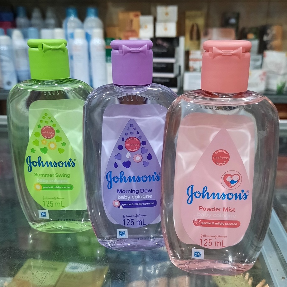 Nước hoa johnson baby 125ml Màu Hồng