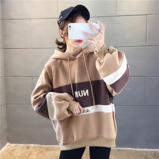 áo thun nỉ big size có nón tay dài sọc size đại 80-95kg