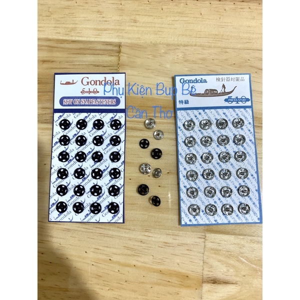 Set 6/12/24 Nút bấm mini cho bup bê